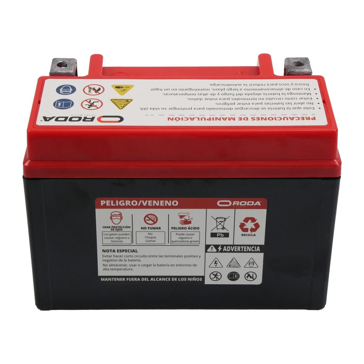 Batería RODA YTX9-BS 12V 9Ah | Sellado