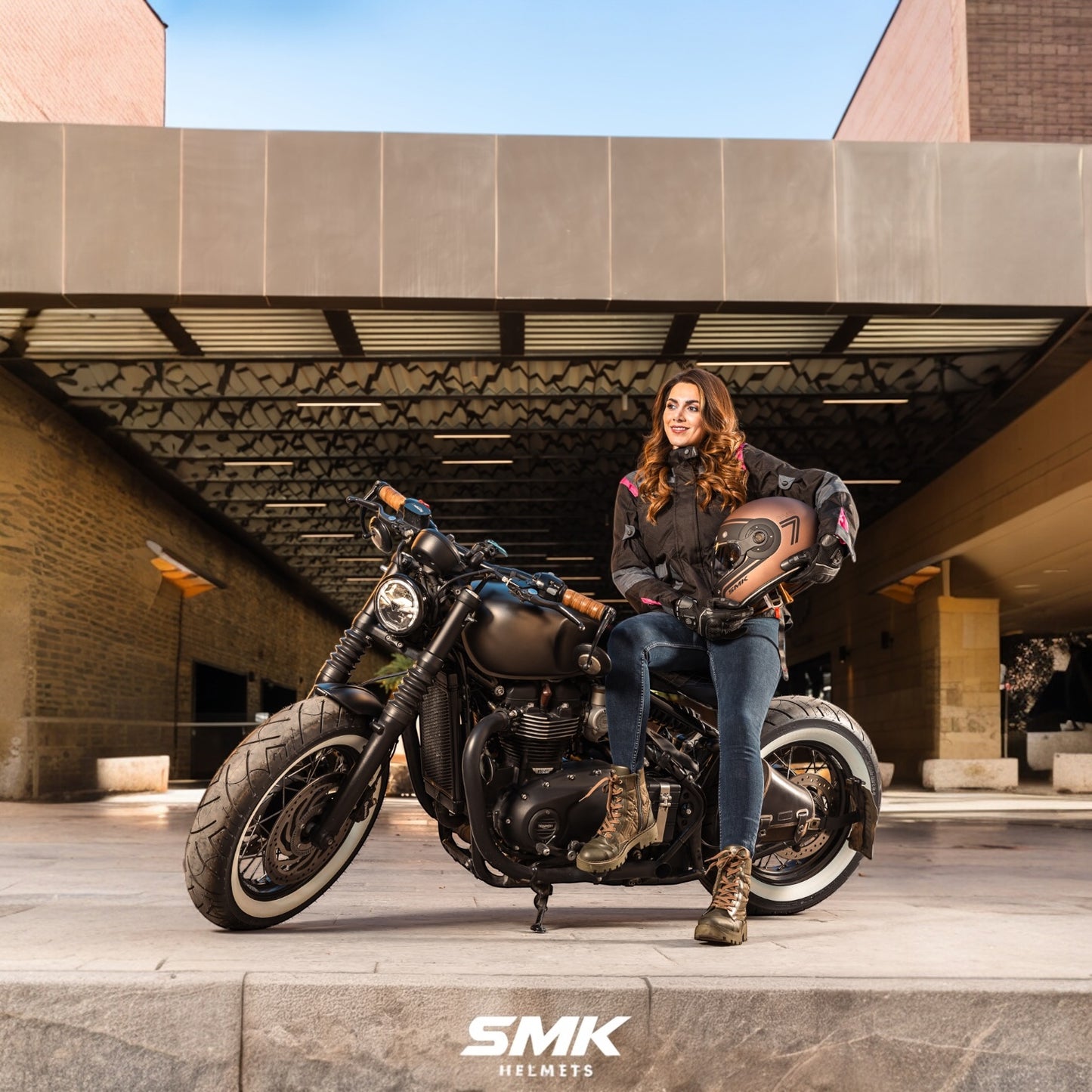 Casco SMK Retro Seven (ECE)