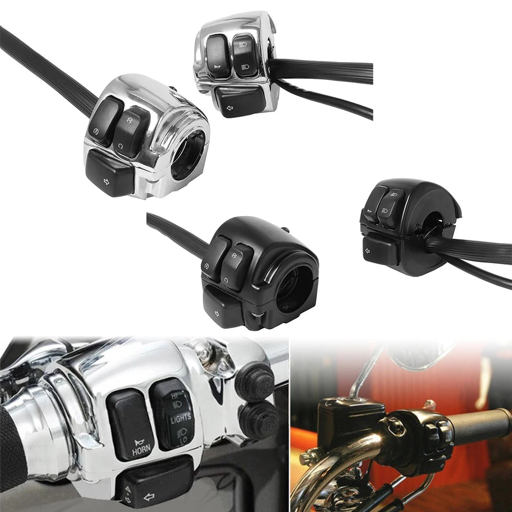 Conmitadores para Manillar 1” Harley-Davidson