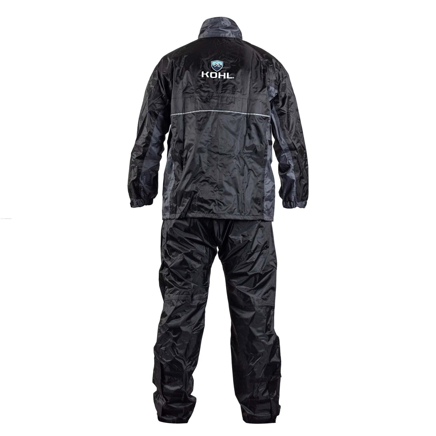 Impermeable KOHL negro con reflejante