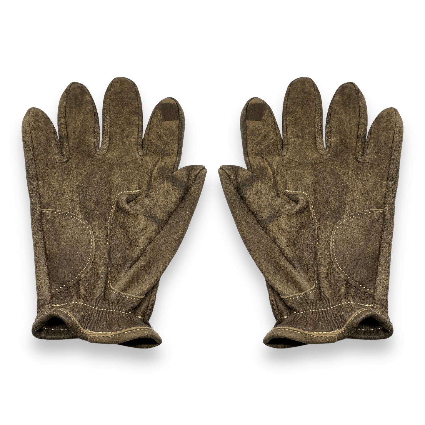 Guantes vintage de piel Nesquik
