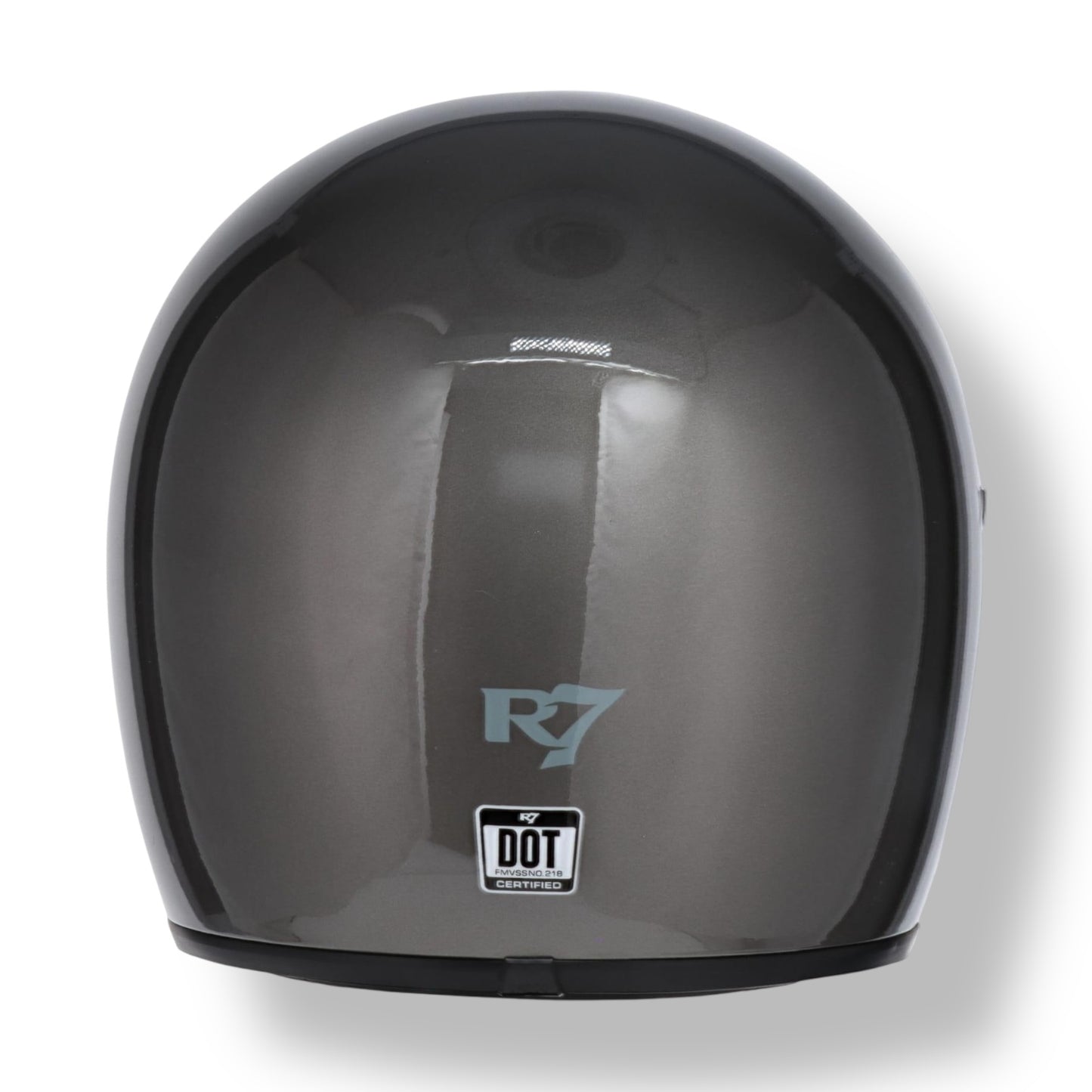 Casco cerrado R7 Clancy Gris (DOT)