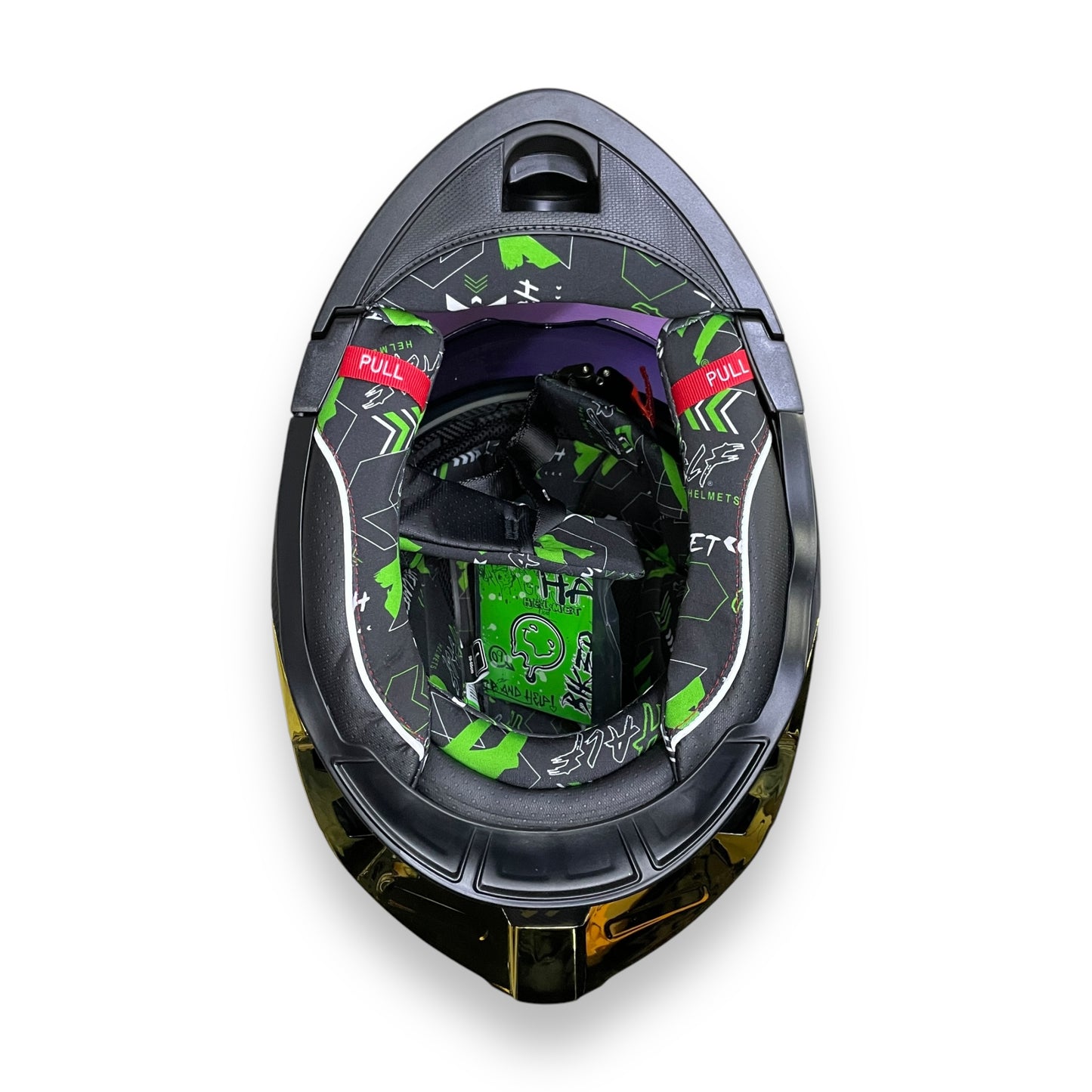 Casco abatible Half Golden Boy Purpple (DOT)