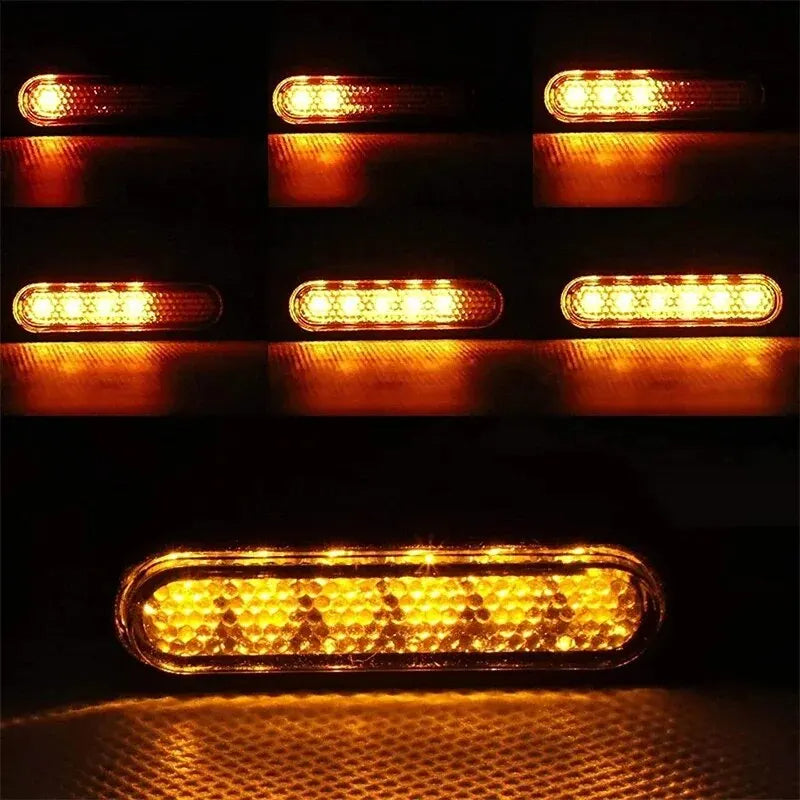 Direccionales LED Mini Strip Delanteras H-D