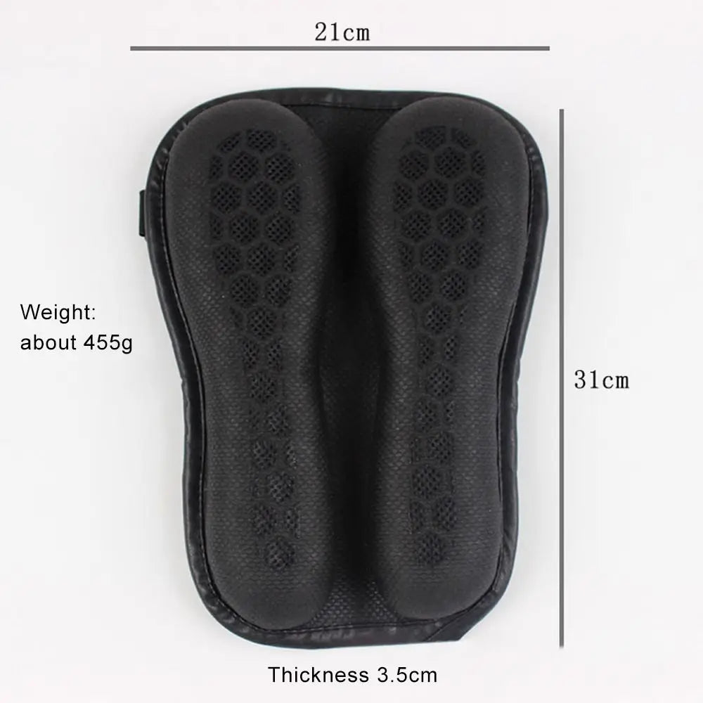 Cojín cubre asiento gel individual para moto