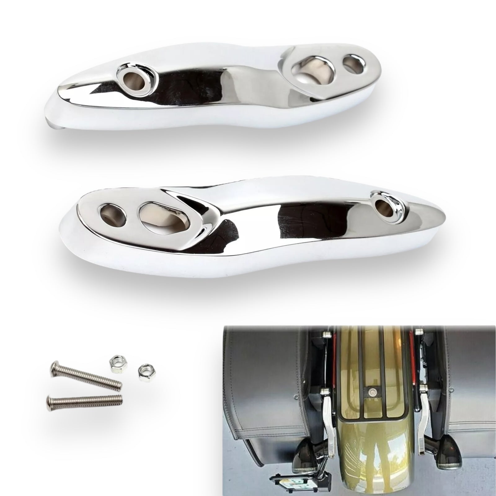 Kit Reubicación de luces traseras para Harley Softail