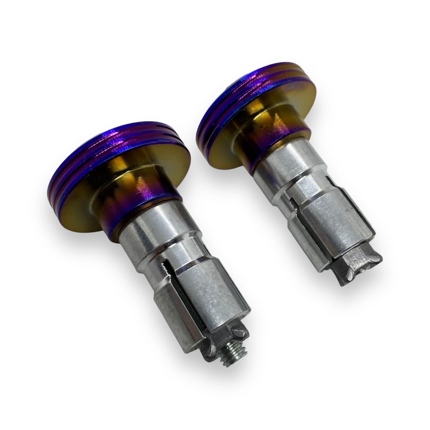 Contrapesos de aluminio tornasol para manillar