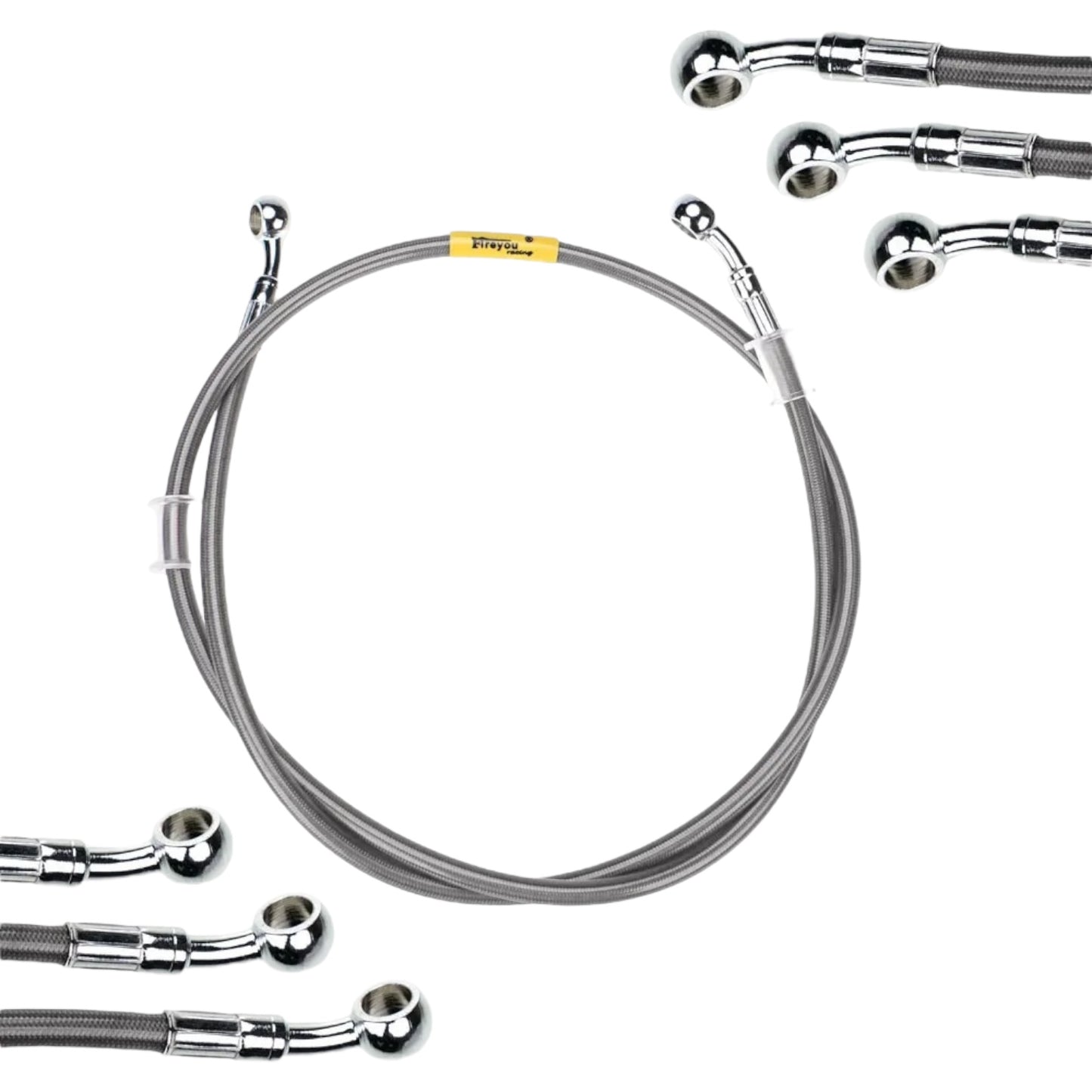 Manguera acerada de freno universal 120-160cm