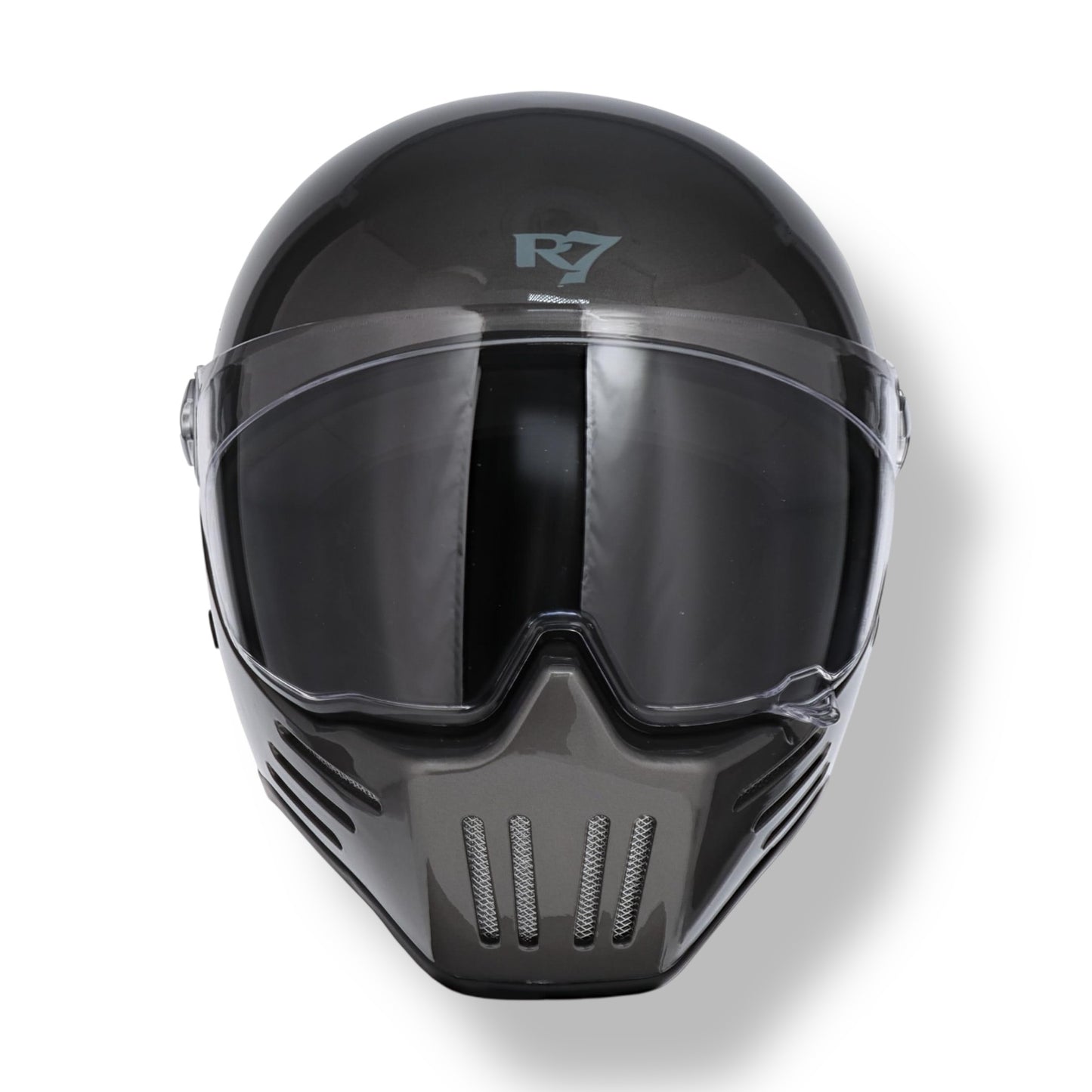 Casco cerrado R7 Clancy Gris (DOT)