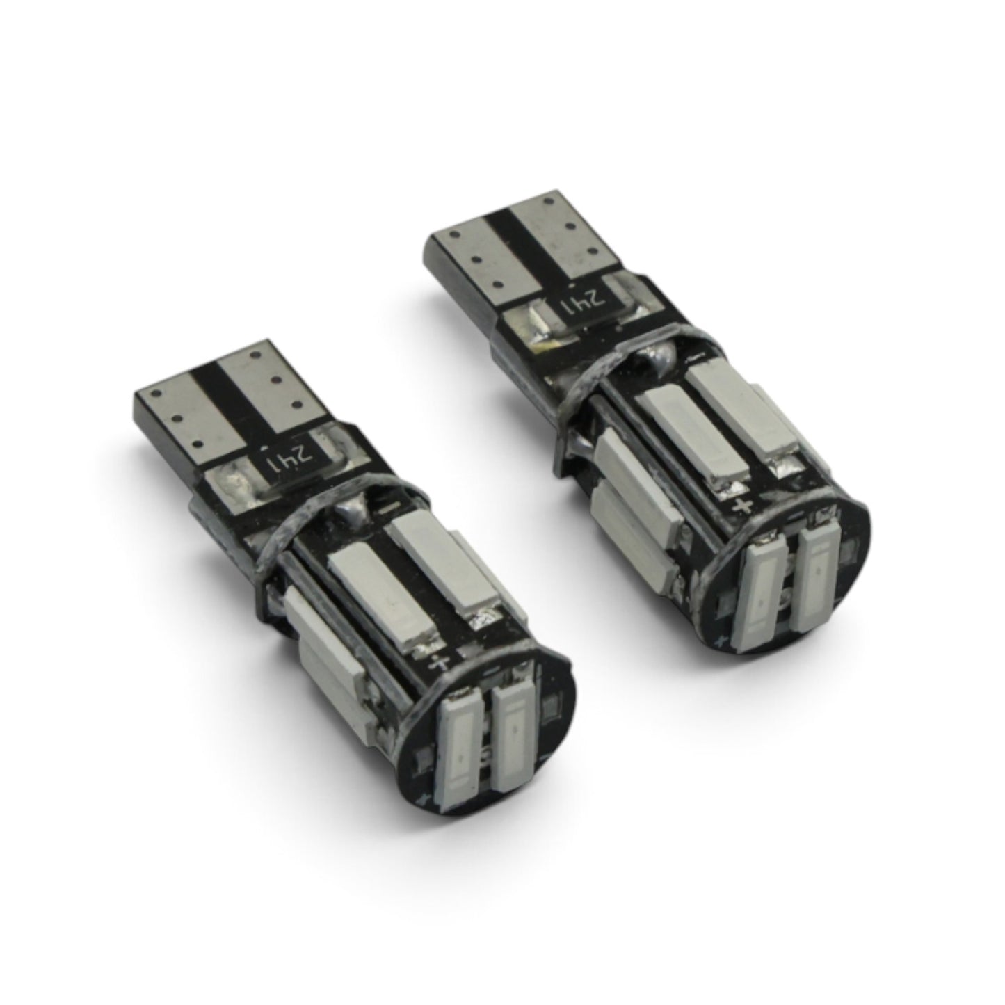 Foco LED T10 Pellizco 10 LEDs 12V | Varios Colores | Set