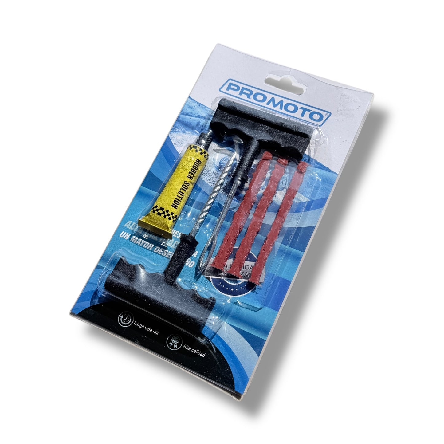 Kit para parchar llantas sellomaticas (6pz)