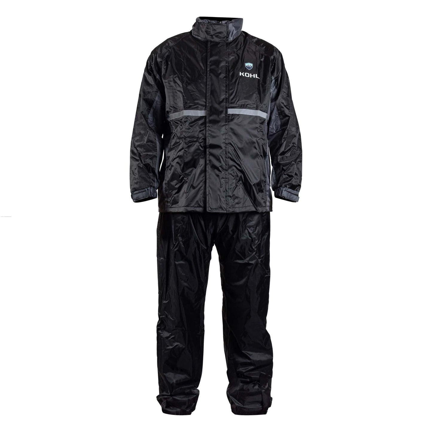Impermeable KOHL negro con reflejante