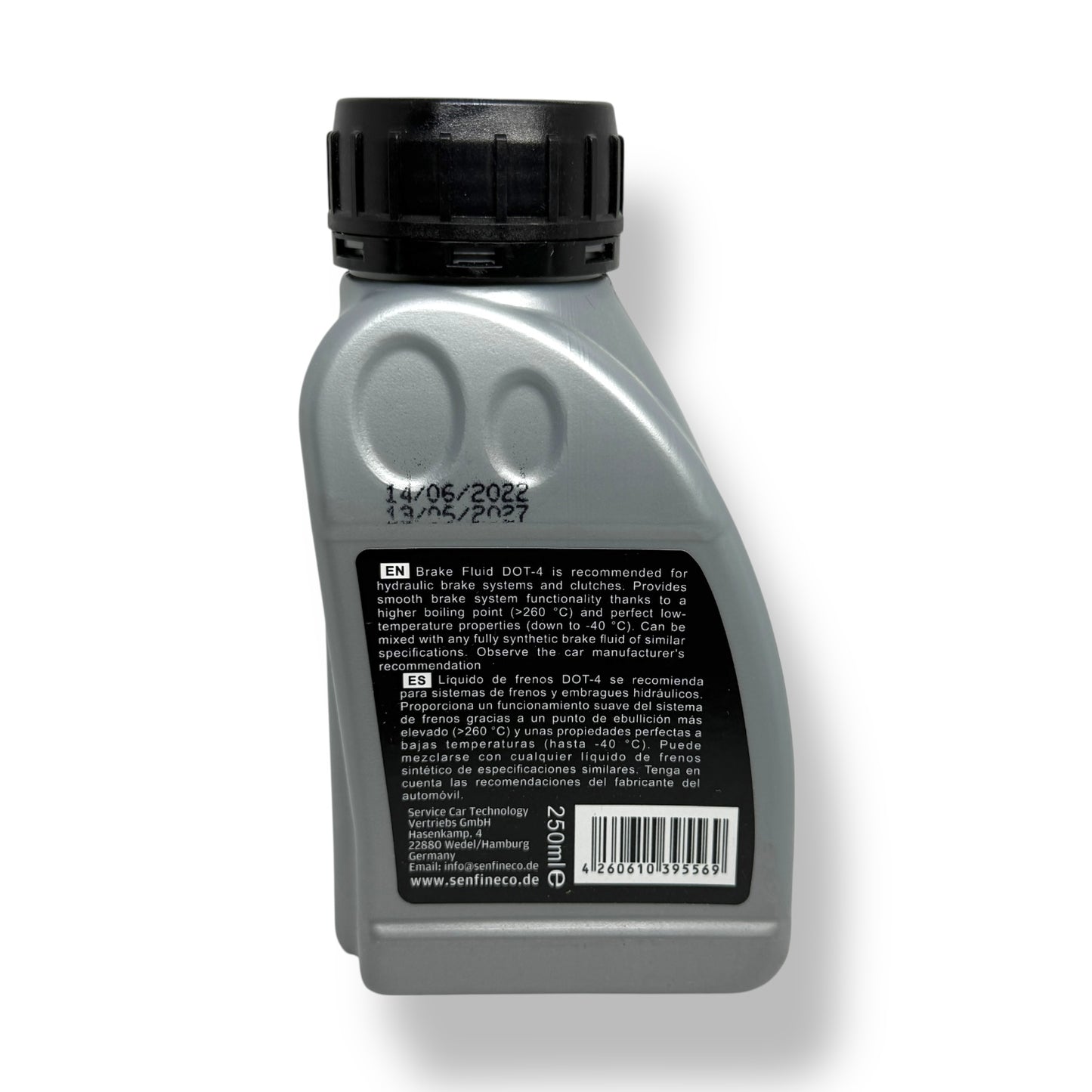 Líquido de frenos DOT 4 Senfineco (250ml)