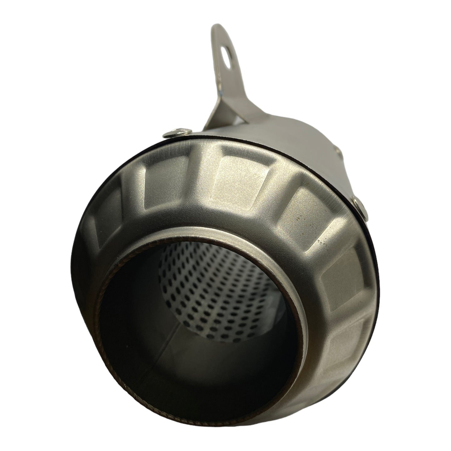 Escape deportivo de acero inoxidable