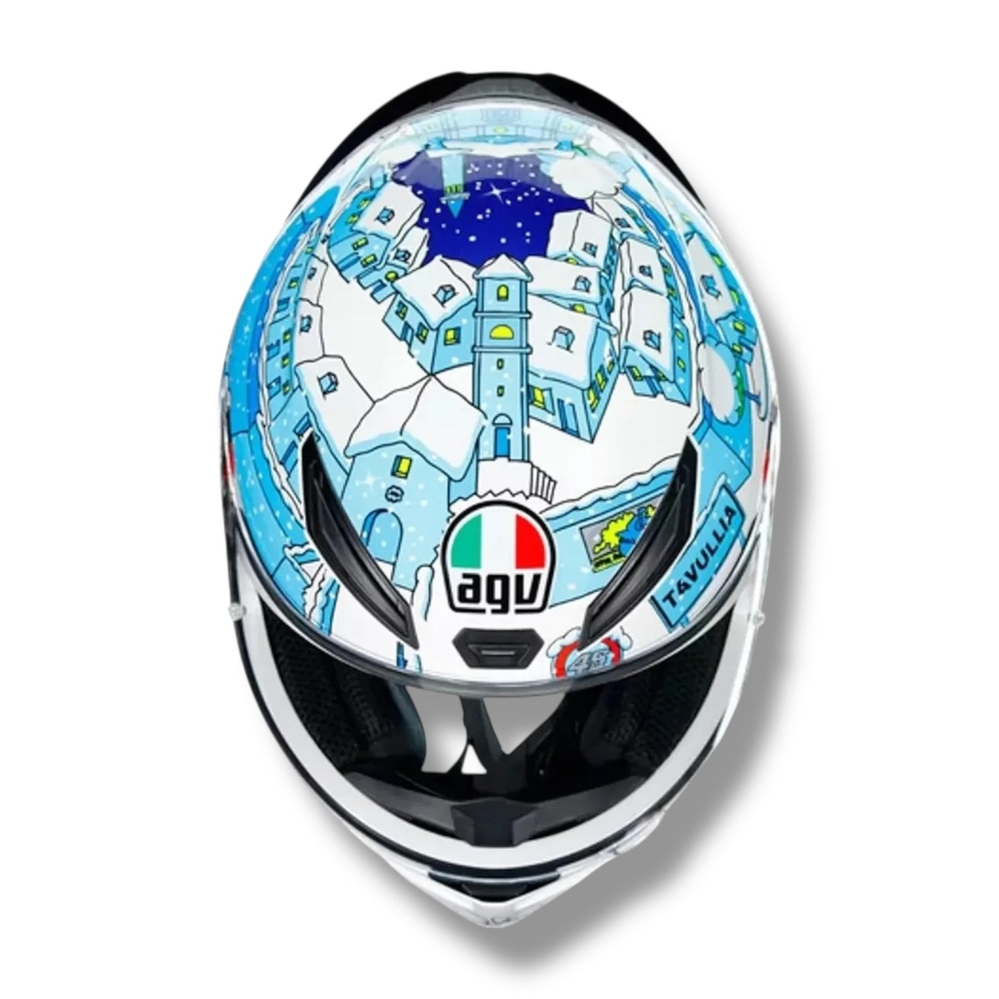 Casco cerrado AGV K-1 Rossi Winter Test 17 (ECE)