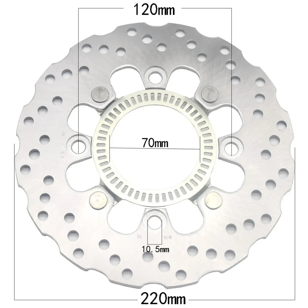 Disco de Freno Trasero 220mm Kawasaki Versys 650 / Ninja 650 / Z650