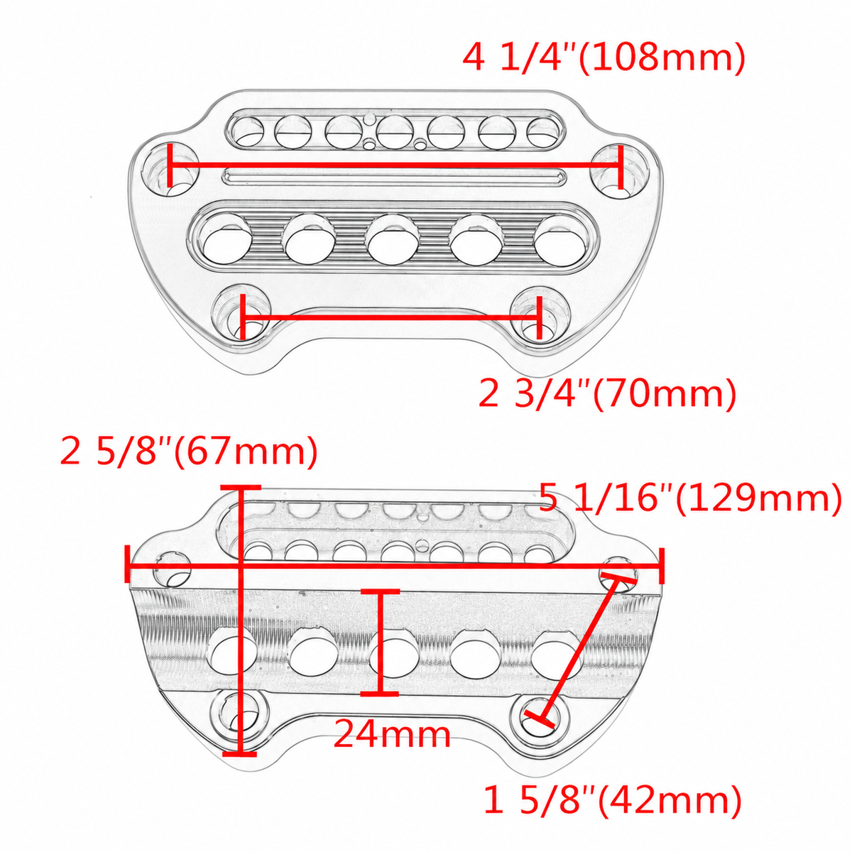 Kit de Reposicionamiento de Velocímetro para H-D Sportster XL883 / XL1200