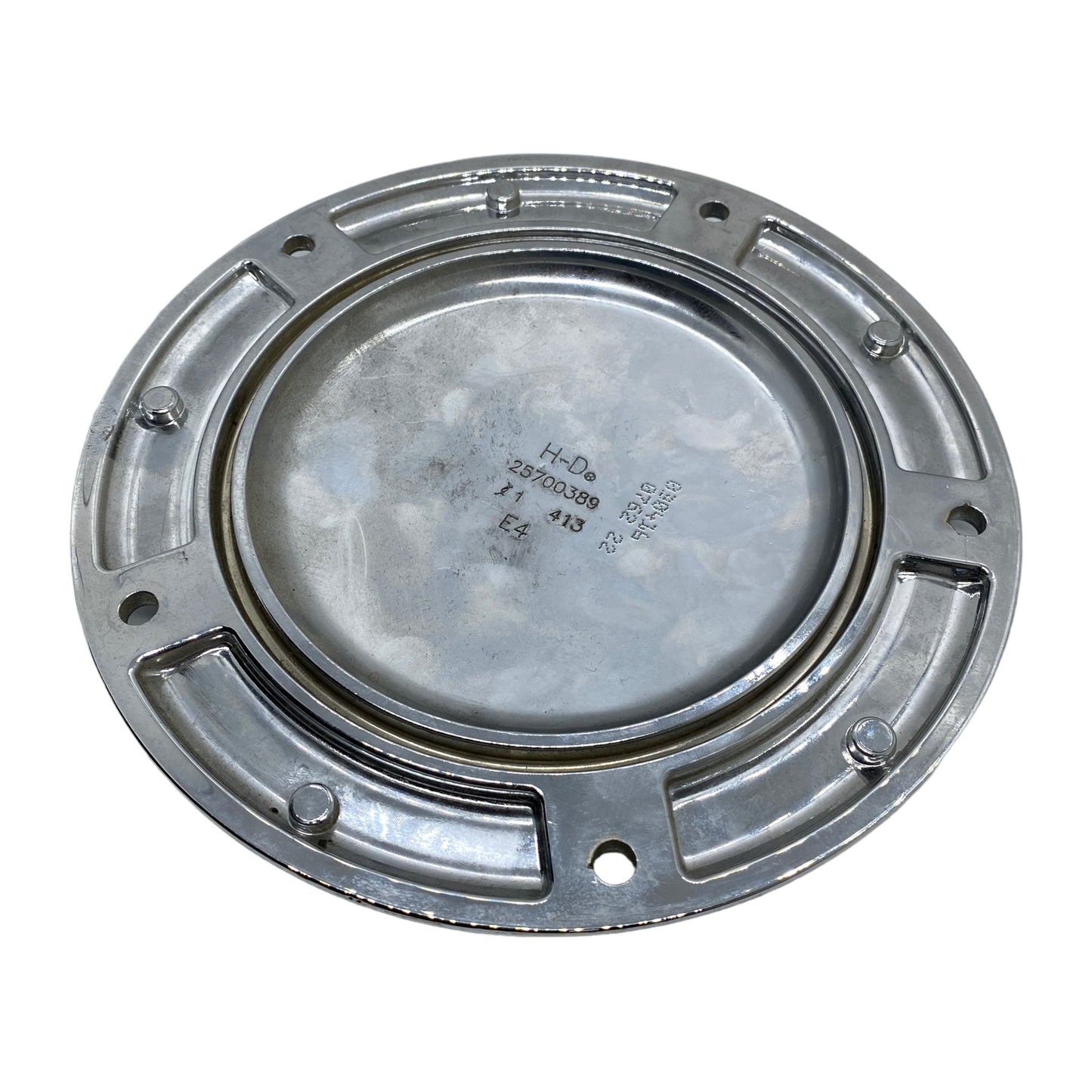 Cubierta Derby Cover cromo Harley Davidson Original 25700389