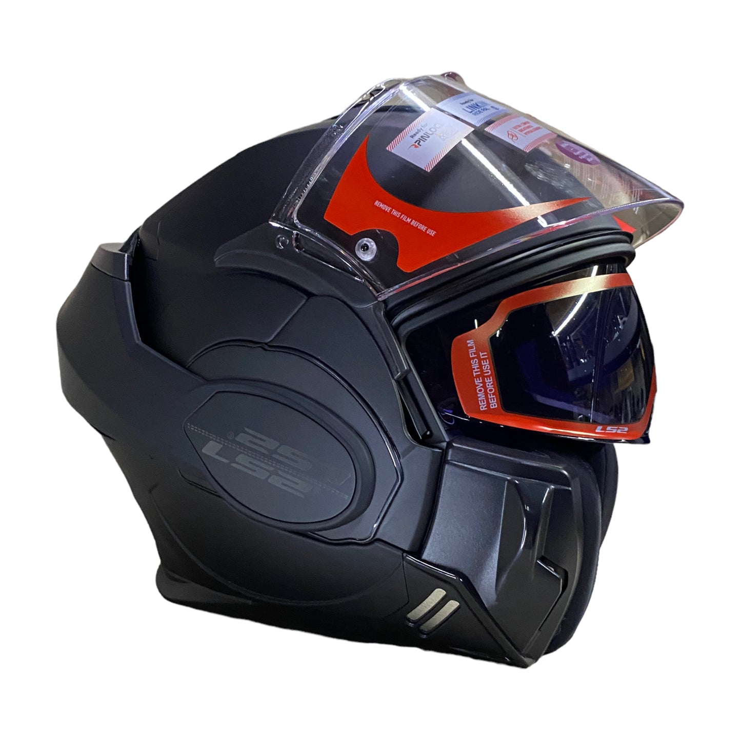 Casco Abatible LS2 Valiant Degrees Noir
