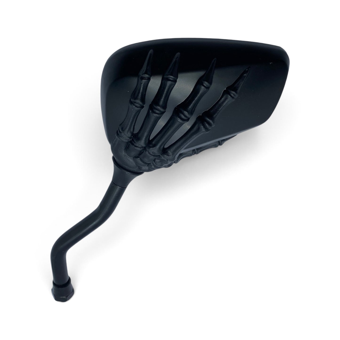 Espejos Mano de Calavera Esqueleto | Negro/Cromado 10mm