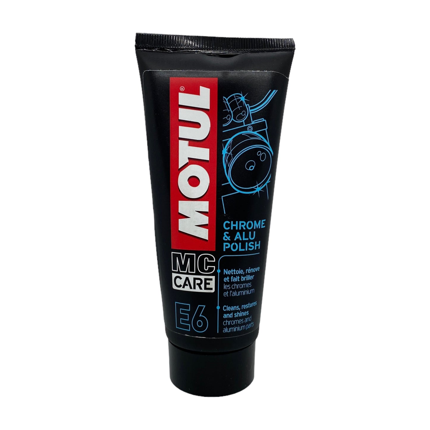 Pulimento Motul E6 para aluminio y cromo 100ml