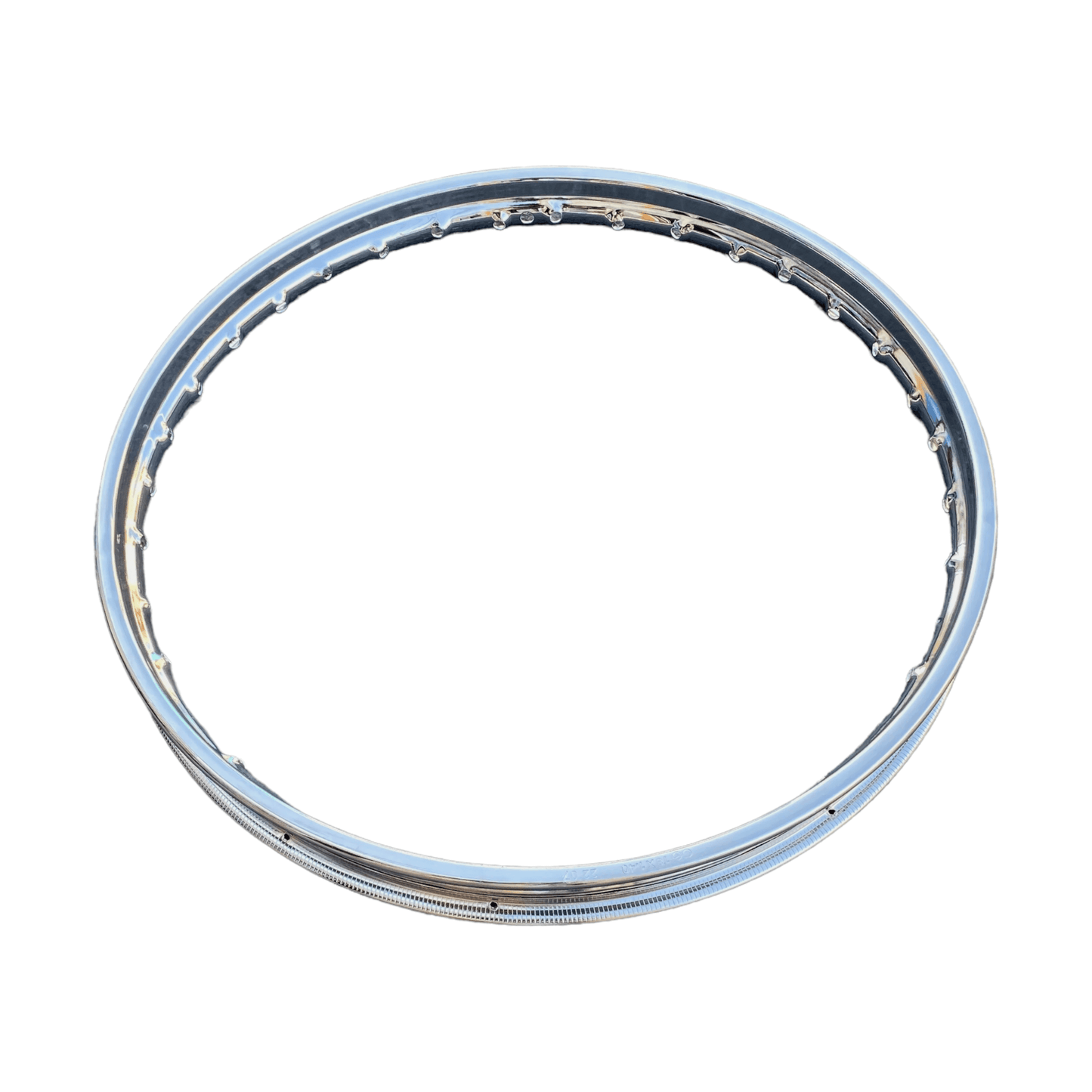 Aro de rin 1.40x18 cromado