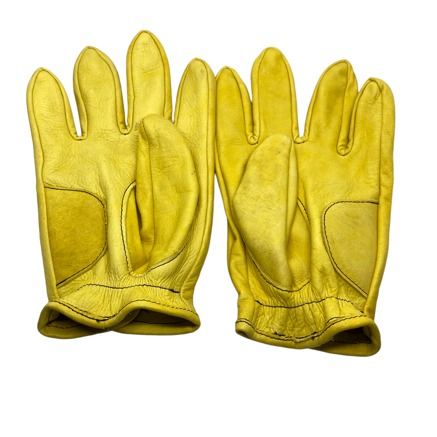 Guantes vintage de piel Yellow Cake