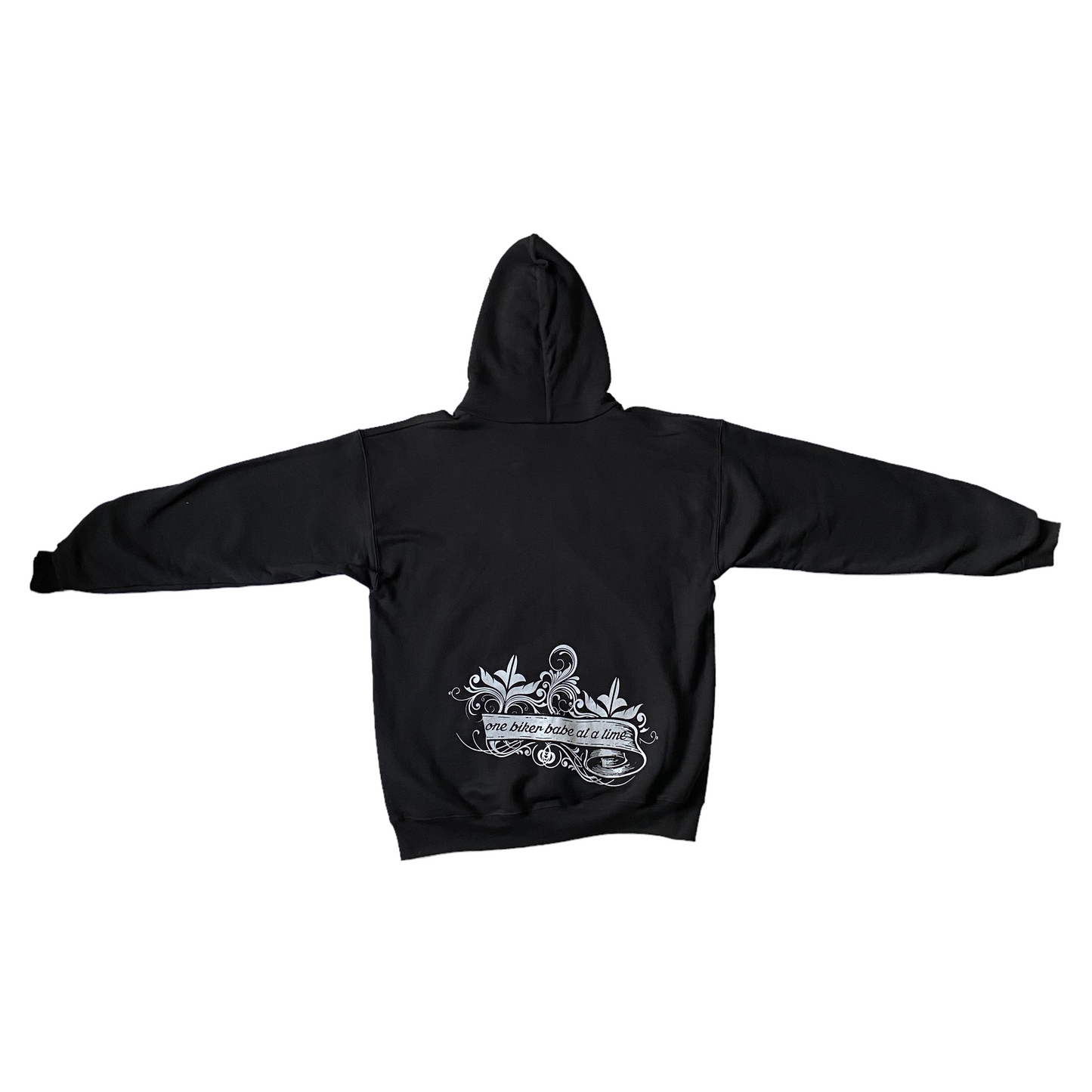 Sudadera negra hoodie Foxy