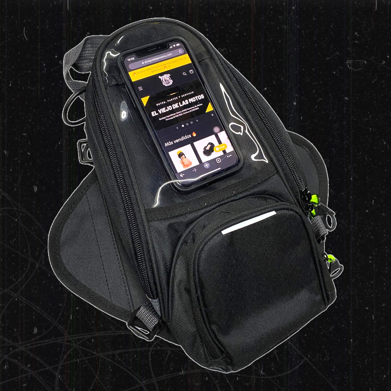 Mochilas El Viejo de las Motos