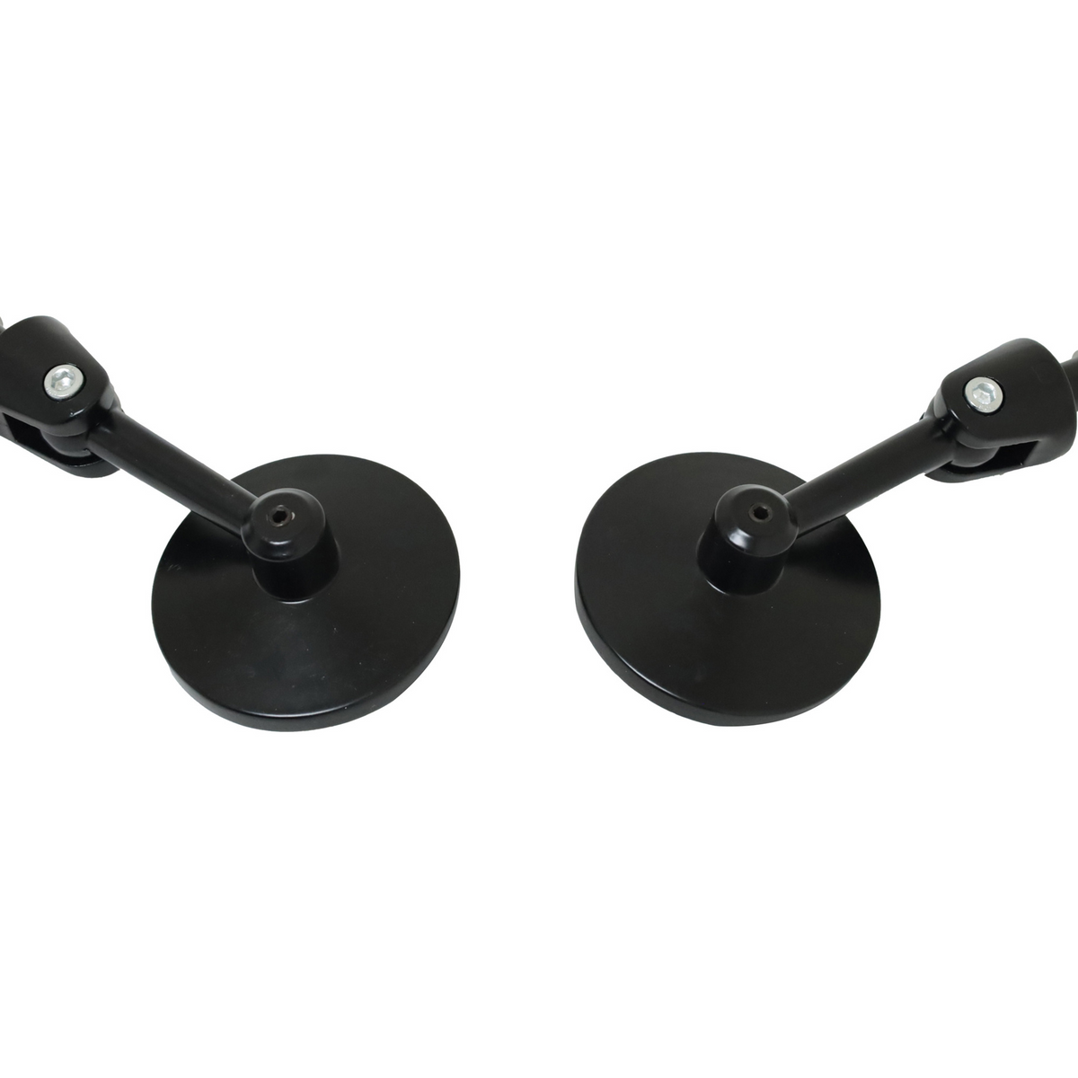 Espejos Café Racer RODA de Aluminio | Manillar 7/8” | Par Negro