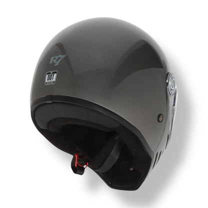 Casco cerrado R7 Clancy Gris (DOT)