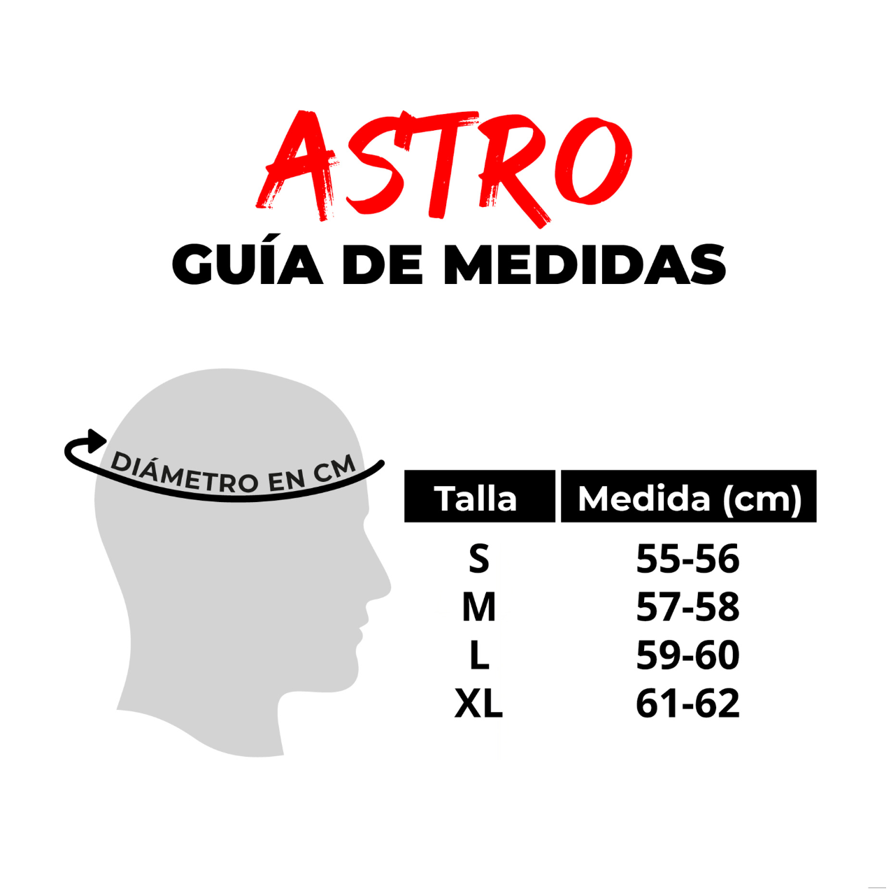 Casco RODA Astro Gris Mate (DOT)