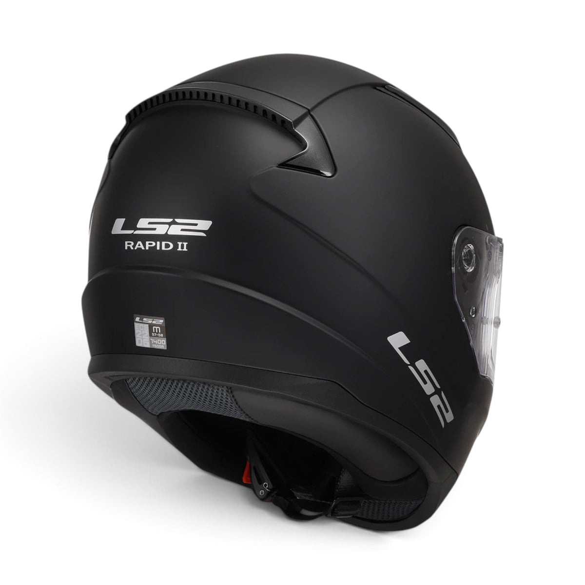 Casco Cerrado LS2 Rapid II - Negro Mate (ECE)