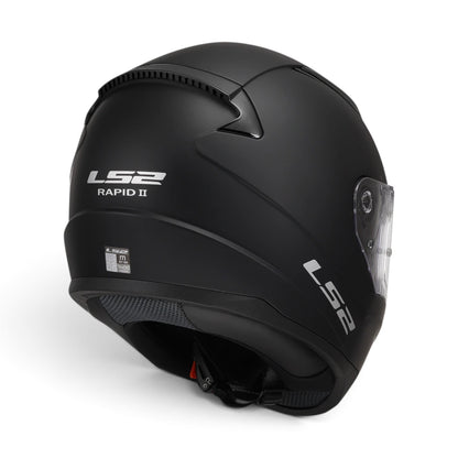 Casco Cerrado LS2 Rapid II - Negro Mate (ECE)