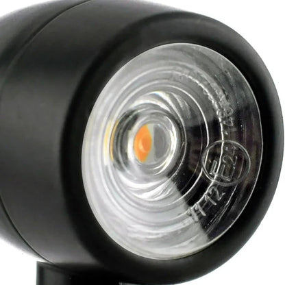 Mini Direccionales LED Tipo Bala 8mm | Ámbar / Rojo