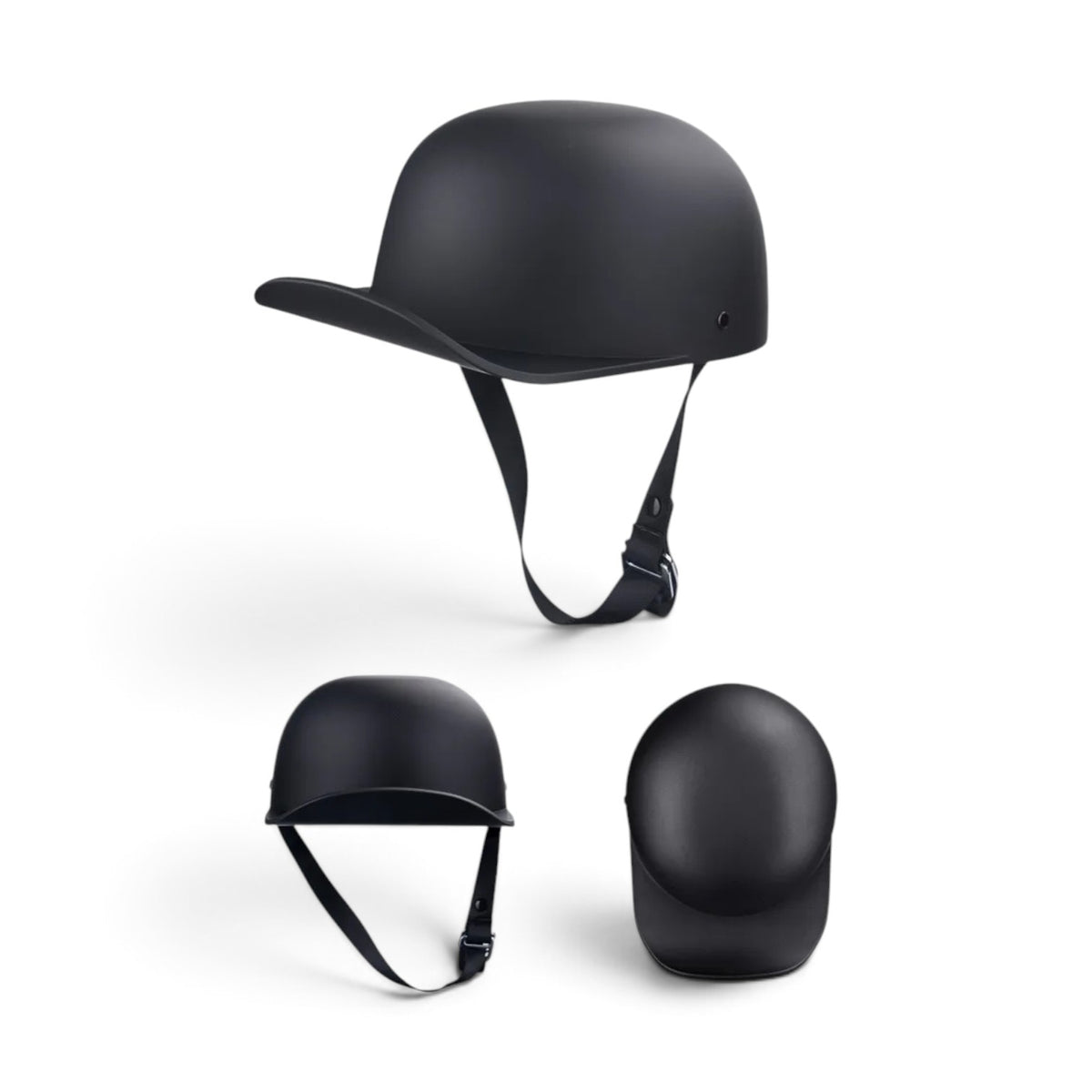 Casco Abierto Tipo Gorra para Moto