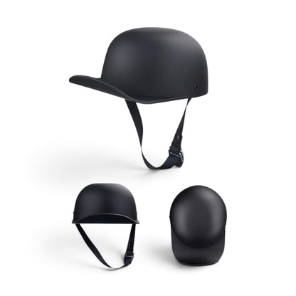 Casco Abierto Tipo Gorra para Moto