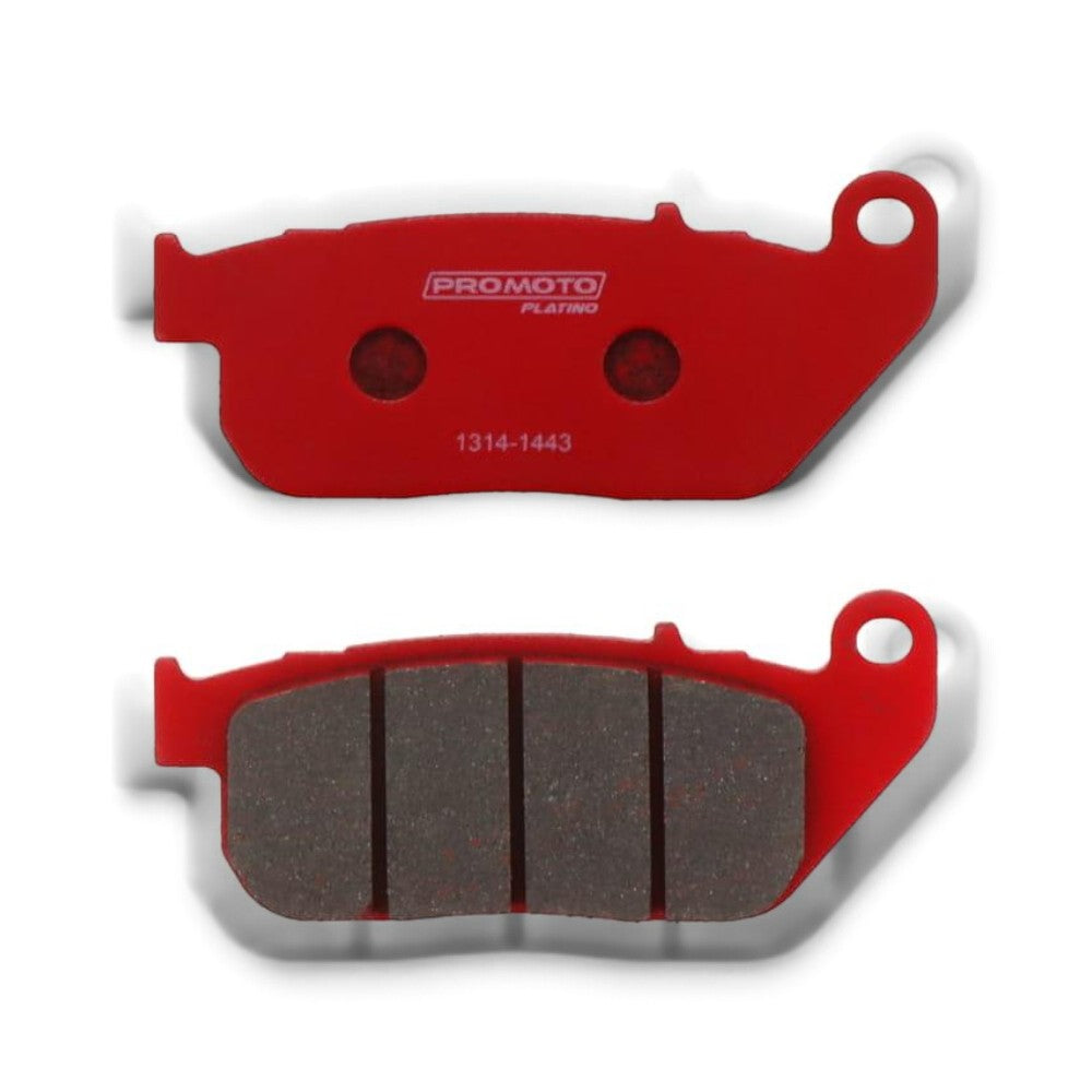 Balatas FA381 / FA387 para H-D Sportster 04-13 | Orgánicas, Cerámicas o Sinterizadas