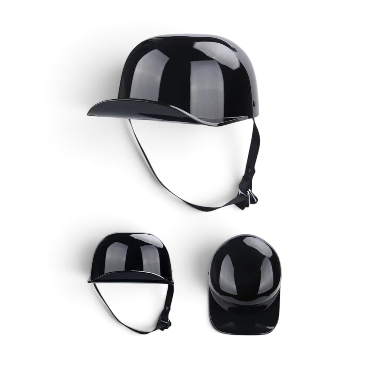 Casco Abierto Tipo Gorra para Moto