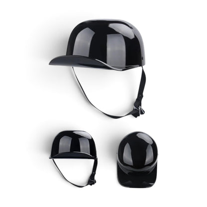 Casco Abierto Tipo Gorra para Moto