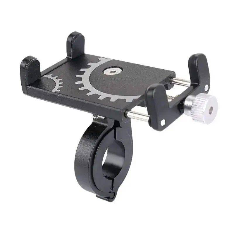 Soporte de Celular Metálico para Moto y Bicicleta | Ajustable 22–32 mm