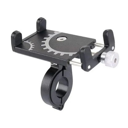 Soporte de Celular Metálico para Moto y Bicicleta | Ajustable 22–32 mm
