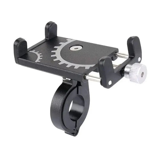 Soporte de Celular Metálico para Moto y Bicicleta | Ajustable 22–32 mm