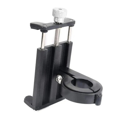 Soporte de Celular Metálico para Moto y Bicicleta | Ajustable 22–32 mm