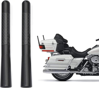 Par de Antenas Cortas para H-D Touring Electra Glide / Road Glide | 12 cm