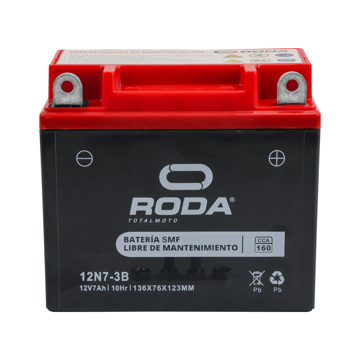Batería RODA 12N7-3B 12V 7Ah | Sellado