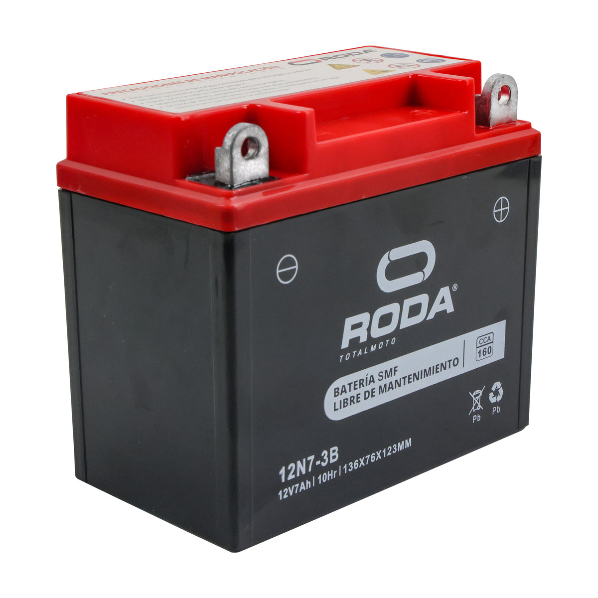 Batería RODA 12N7-3B 12V 7Ah | Sellado