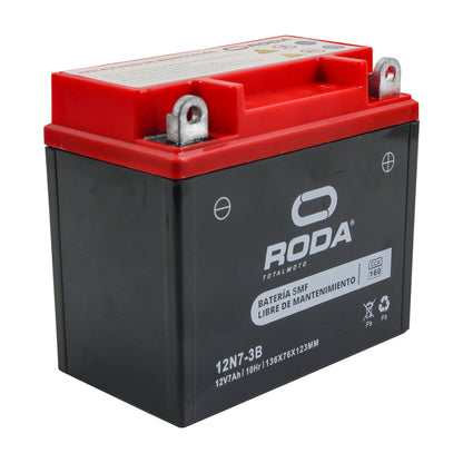 Batería RODA 12N7-3B 12V 7Ah | Sellado