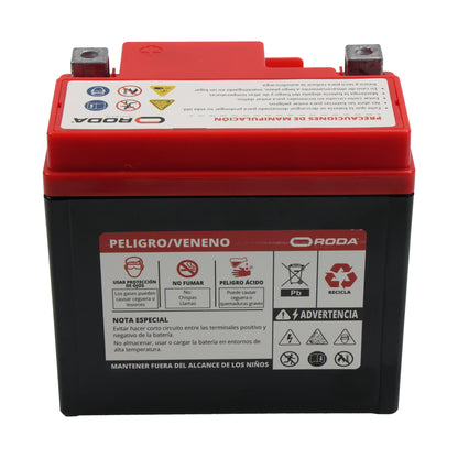 Batería RODA YTX5L-BS 12V 5Ah | Sellada