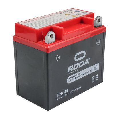 Batería RODA 12N7-4B 12V 7Ah | Sellada